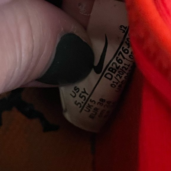 Nike Mercurial Superfly 8 Academy CR7 IC GS 'Chile Red' SIZE 5.5 - Picture 3 of 8